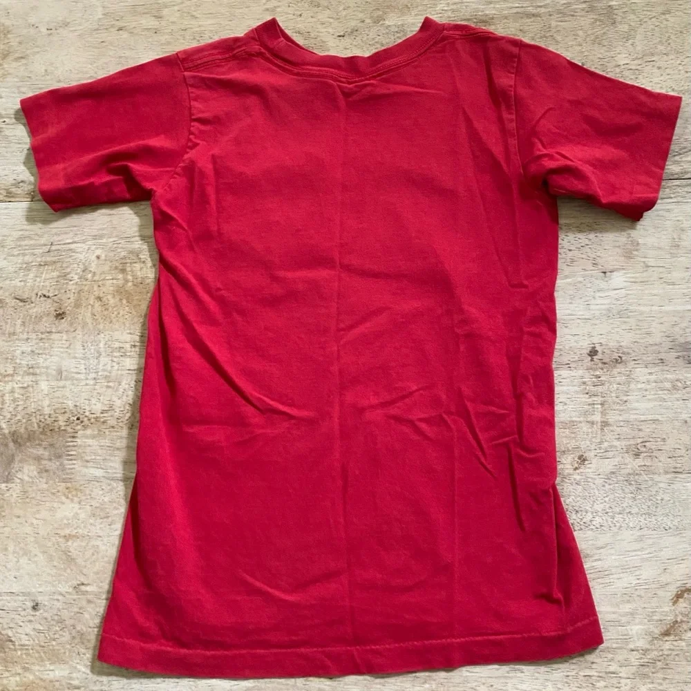 Vintage Polo Ralph Lauren‎ Boys’ Sz 5 RL Red Cotton Jersey Pocket Tee